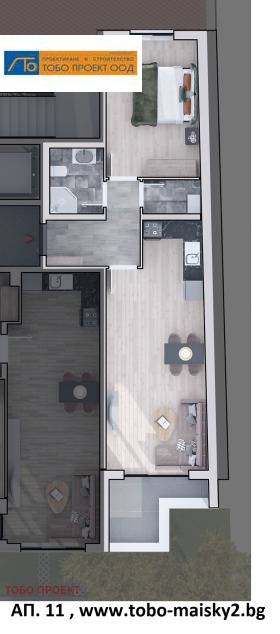 2-СТАЕН, 83 m2 - Holmes.bg 2-СТАЕН, 83 m2