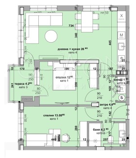 3-СТАЕН, 89 m2 - Holmes.bg 3-СТАЕН, 89 m2