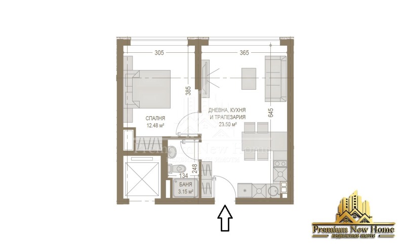 Продава 2-СТАЕН, гр. София, Люлин 4, снимка 2 - Aпартаменти - 47101918