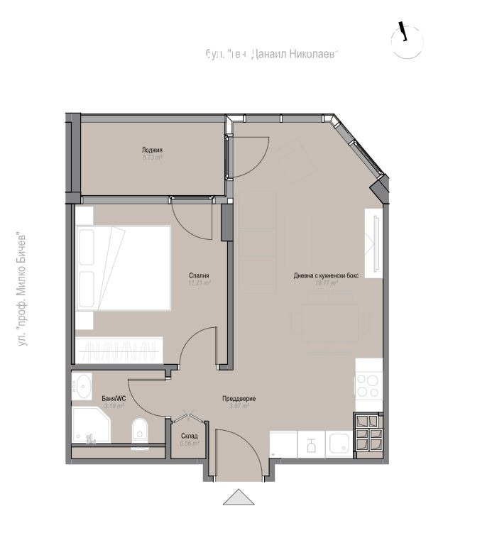 Продава 2-СТАЕН, гр. София, Оборище, снимка 5 - Апартаменти - 53942868