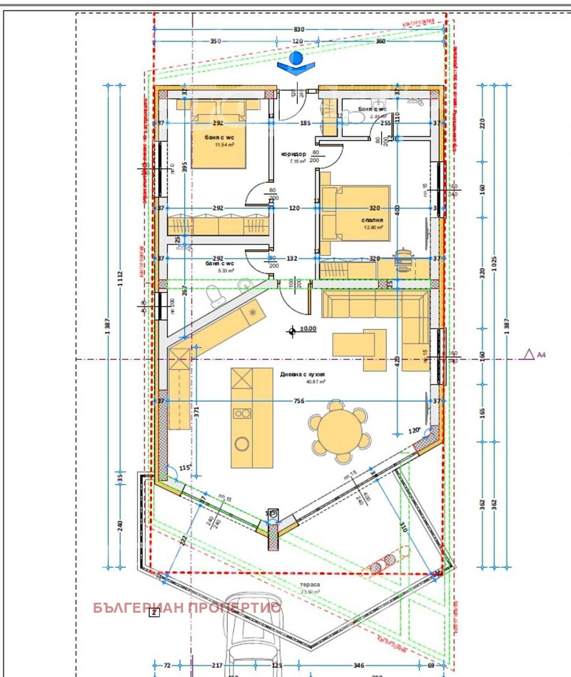 En venta  Casa región Varna , Byala , 111 metros cuadrados | 12941573 - imagen [10]