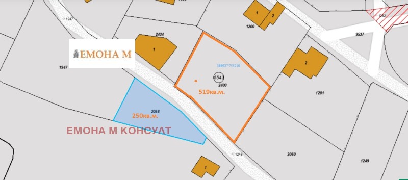 Na sprzedaż  Działka Warna , m-t Priboj , 769 mkw | 26325769 - obraz [2]