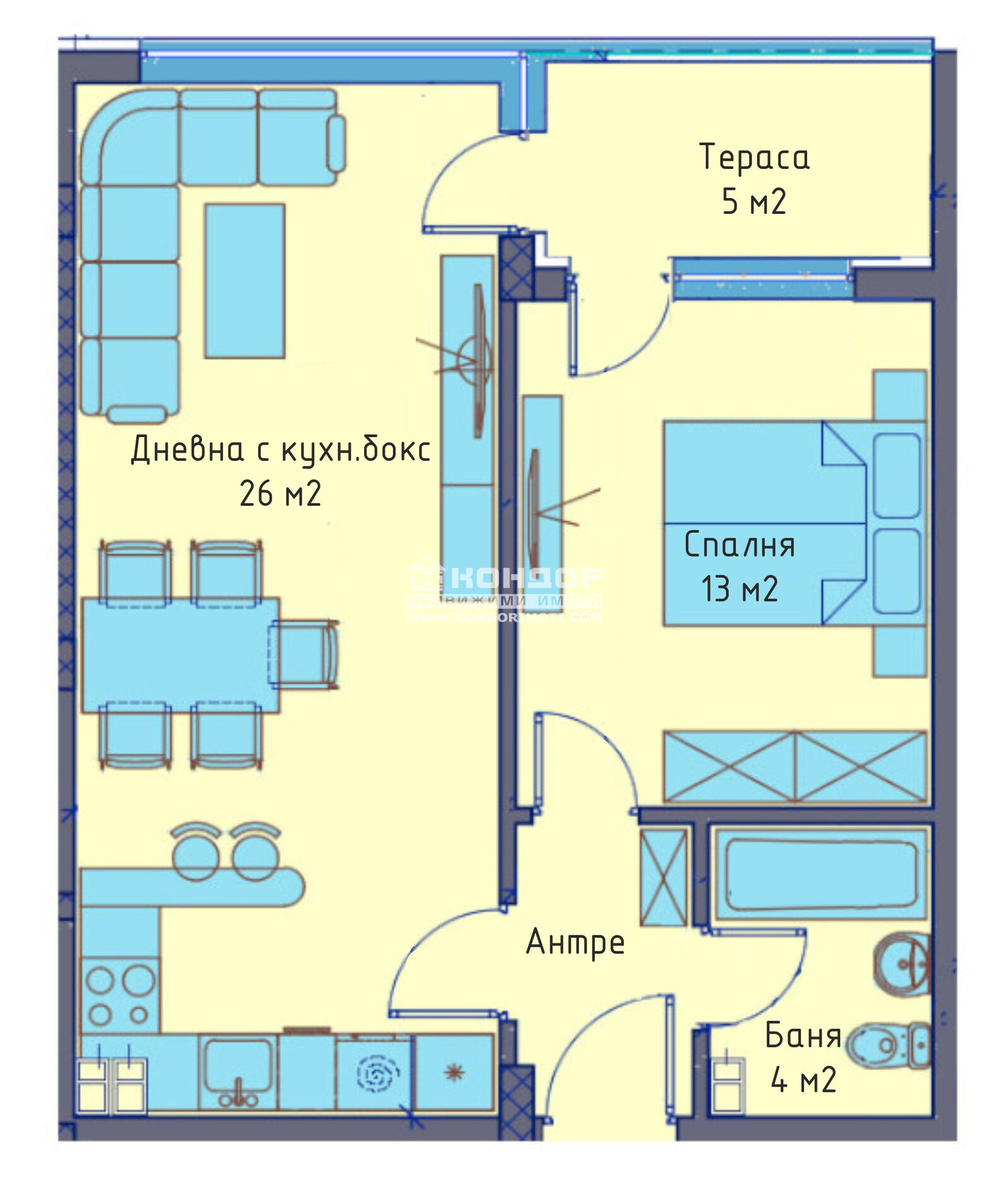 Продава 2-СТАЕН, гр. Пловдив, Център, снимка 5 - Апартаменти - 43421921