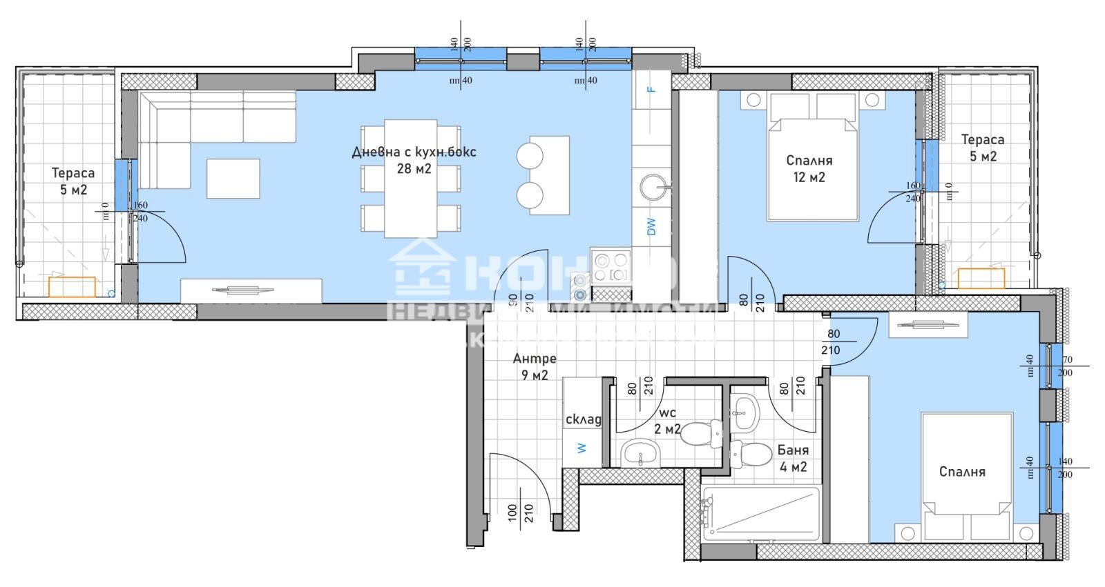 Продава 3-СТАЕН, гр. Пловдив, Христо Смирненски, снимка 3 - Апартаменти - 55222066