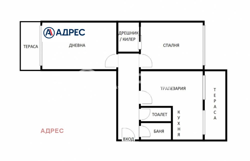 Продава 3-СТАЕН, гр. Варна, Завод Дружба, снимка 3 - Апартаменти - 52691667