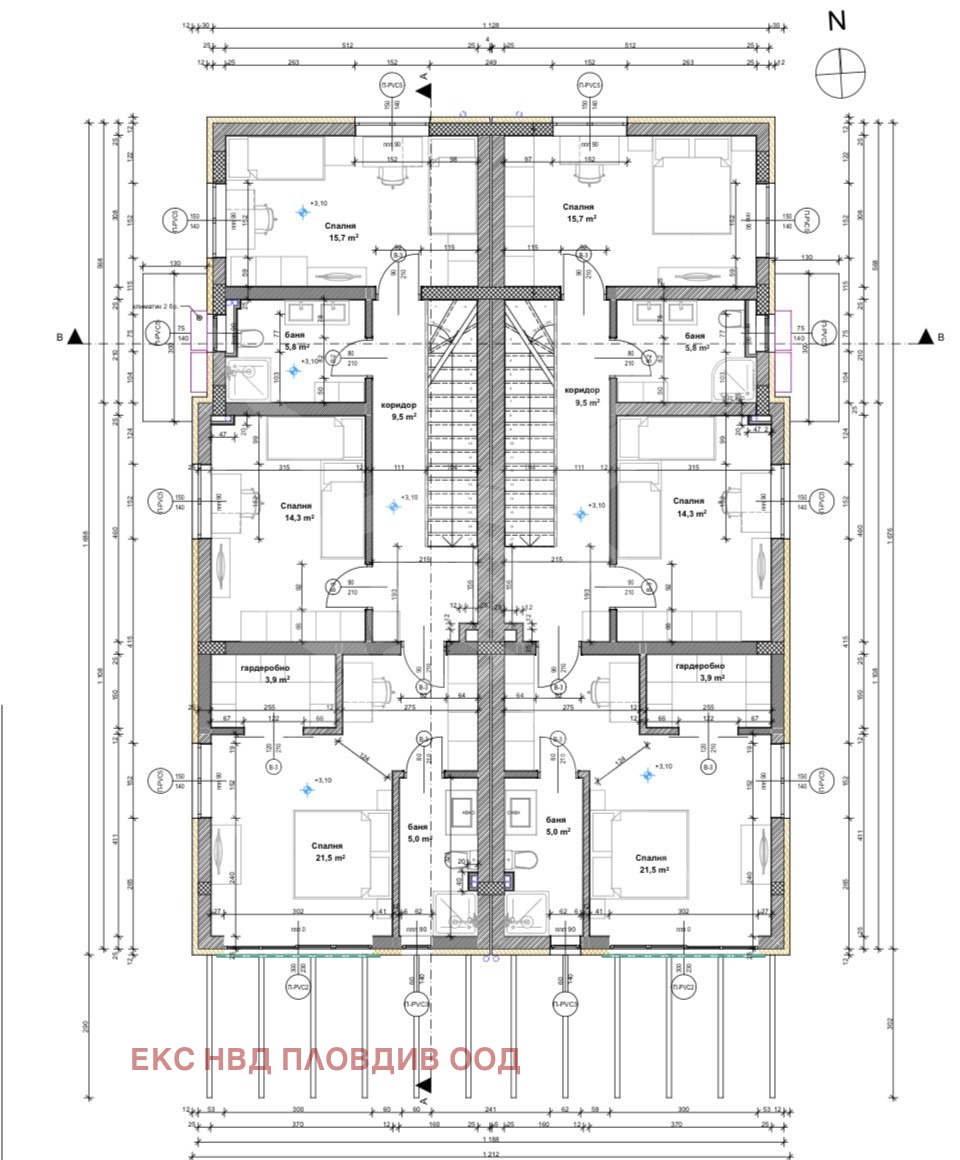 Продава КЪЩА, гр. Пловдив, Беломорски, снимка 3 - Къщи - 54111536