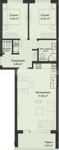 Продава 3-СТАЕН, град Пловдив, Гагарин • 96550 € / 188835.39 лв. • 13860501 3