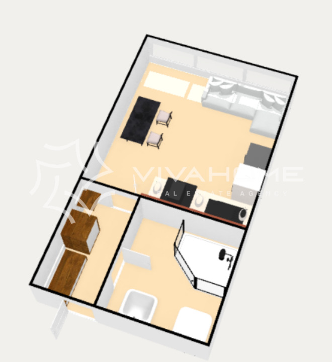 Til salg  Studie Varna , Zapadna promishlena zona , 35 kvm | 86323998 - billede [9]