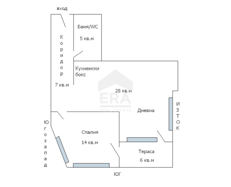 Продава 2-СТАЕН, гр. Варна, Виница, снимка 13 - Апартаменти - 55727459