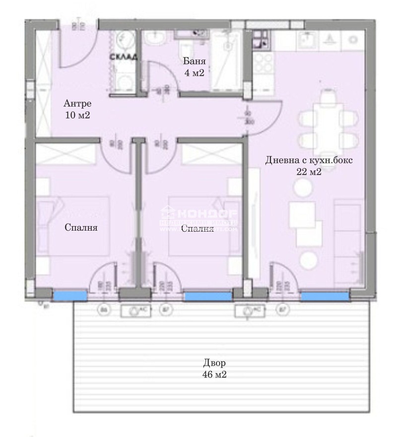 Продава 3-СТАЕН, гр. Пловдив, Остромила, снимка 2 - Апартаменти - 52390617
