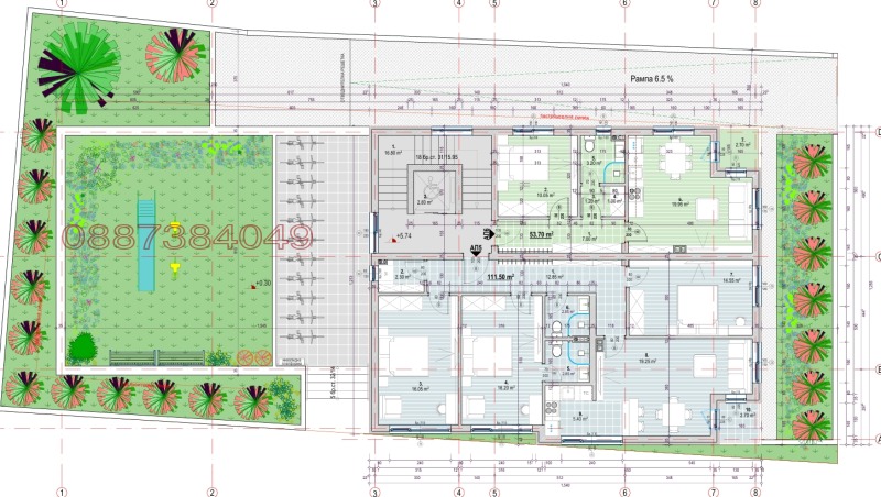 Продаја  3 спаваће собе Софија , Карпузица , 137 м2 | 67380173 - слика [6]
