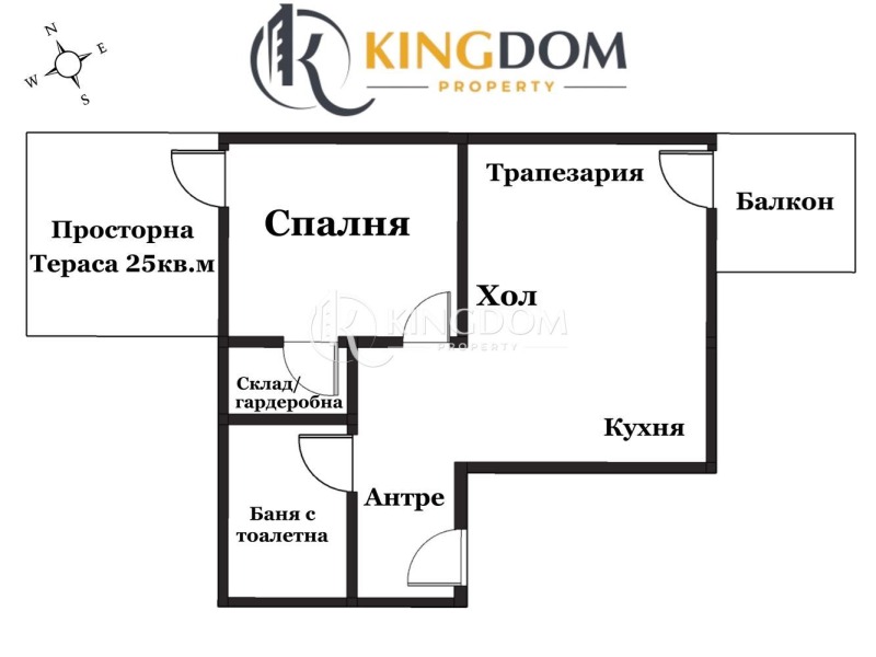 Продава 2-СТАЕН, гр. София, Кръстова вада, снимка 16 - Aпартаменти - 49548940