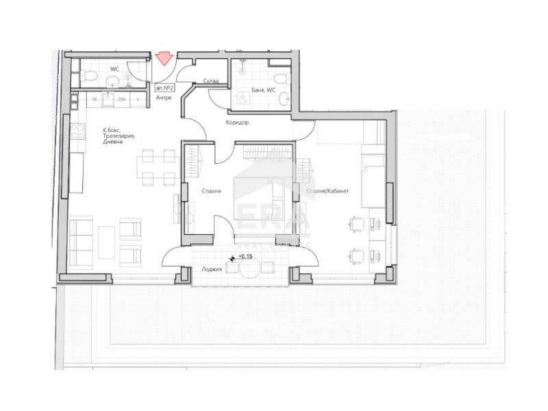 Продава 3-СТАЕН, гр. София, Лозенец, снимка 11 - Апартаменти - 53781580