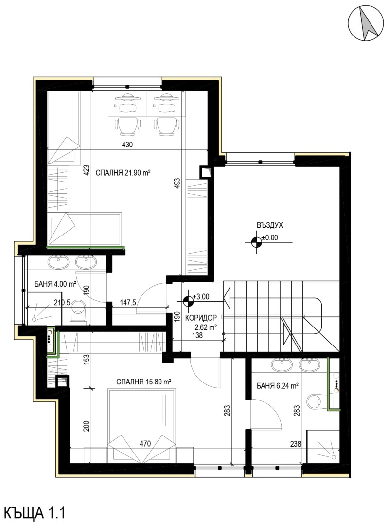 Продава КЪЩА, гр. София, в.з.Бункера, снимка 12 - Къщи - 49399916