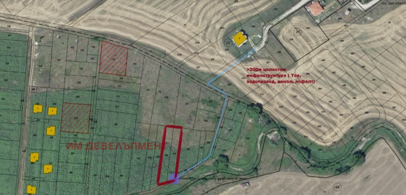 Продава ПАРЦЕЛ, гр. Божурище, област София област, снимка 7 - Парцели - 52128158
