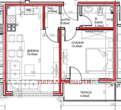 Продава 2-СТАЕН, гр. Пловдив, Младежки Хълм, снимка 8 - Апартаменти - 53677678