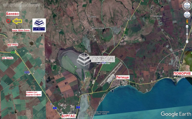 Продава ПАРЦЕЛ, гр. Бургас, Банево, снимка 3 - Парцели - 52153764