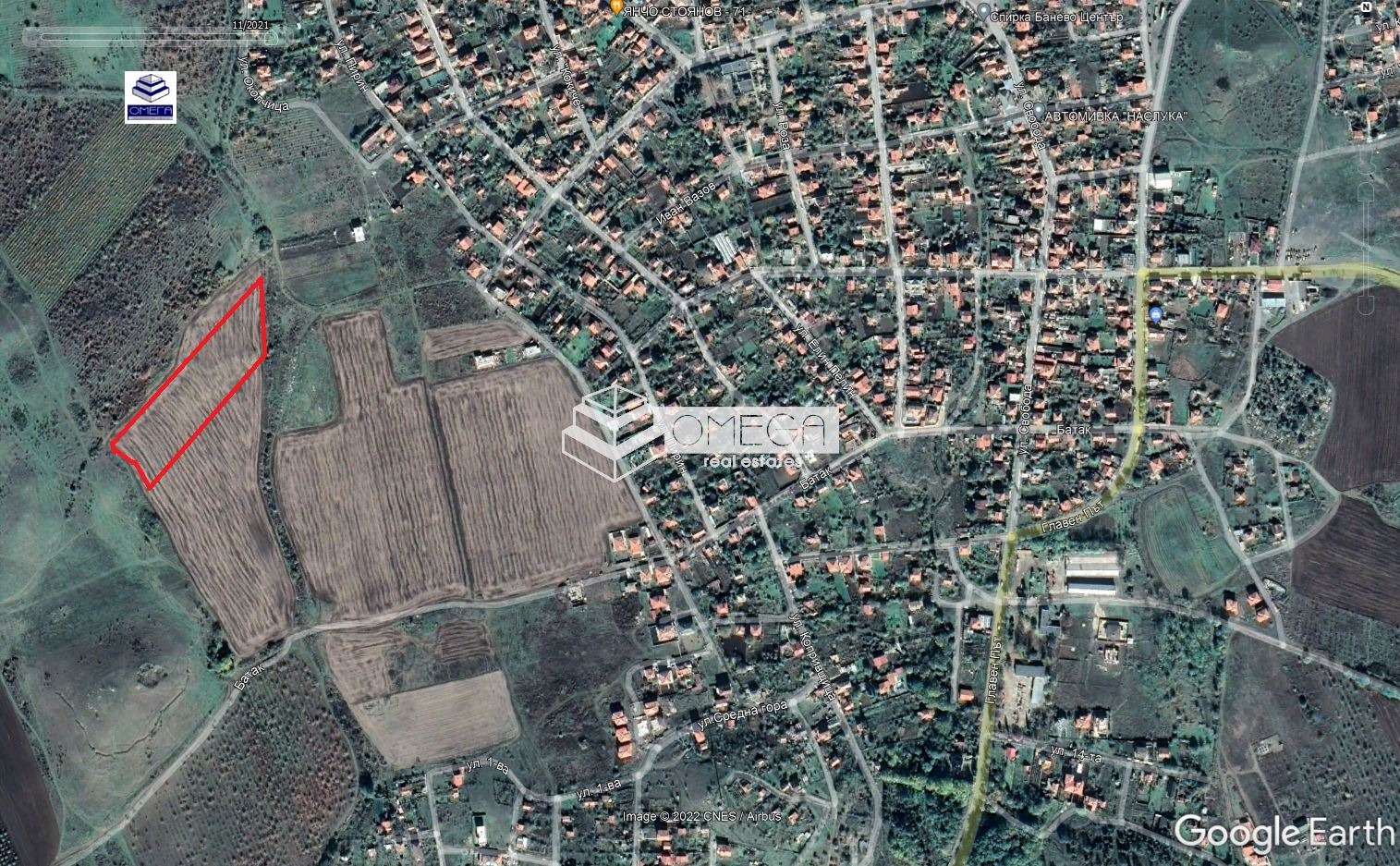 Продава ПАРЦЕЛ, гр. Бургас, Банево, снимка 2 - Парцели - 52153764