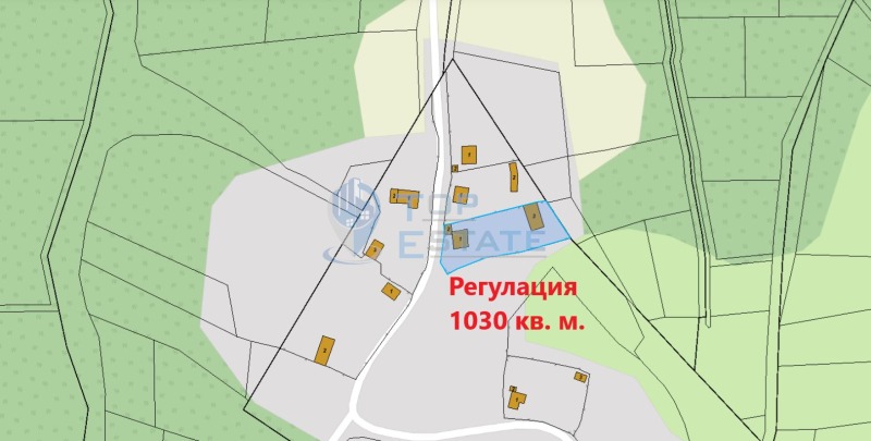 Продава ПАРЦЕЛ в област Велико Търново, с. Костел - 1030 кв.м / 18 500 € » 36 182.86 лв., ТОП ЕСТЕЙТ