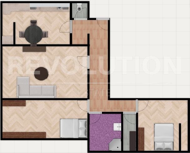 Продава 3-СТАЕН, гр. София, Сухата река, снимка 8 - Апартаменти - 53412819