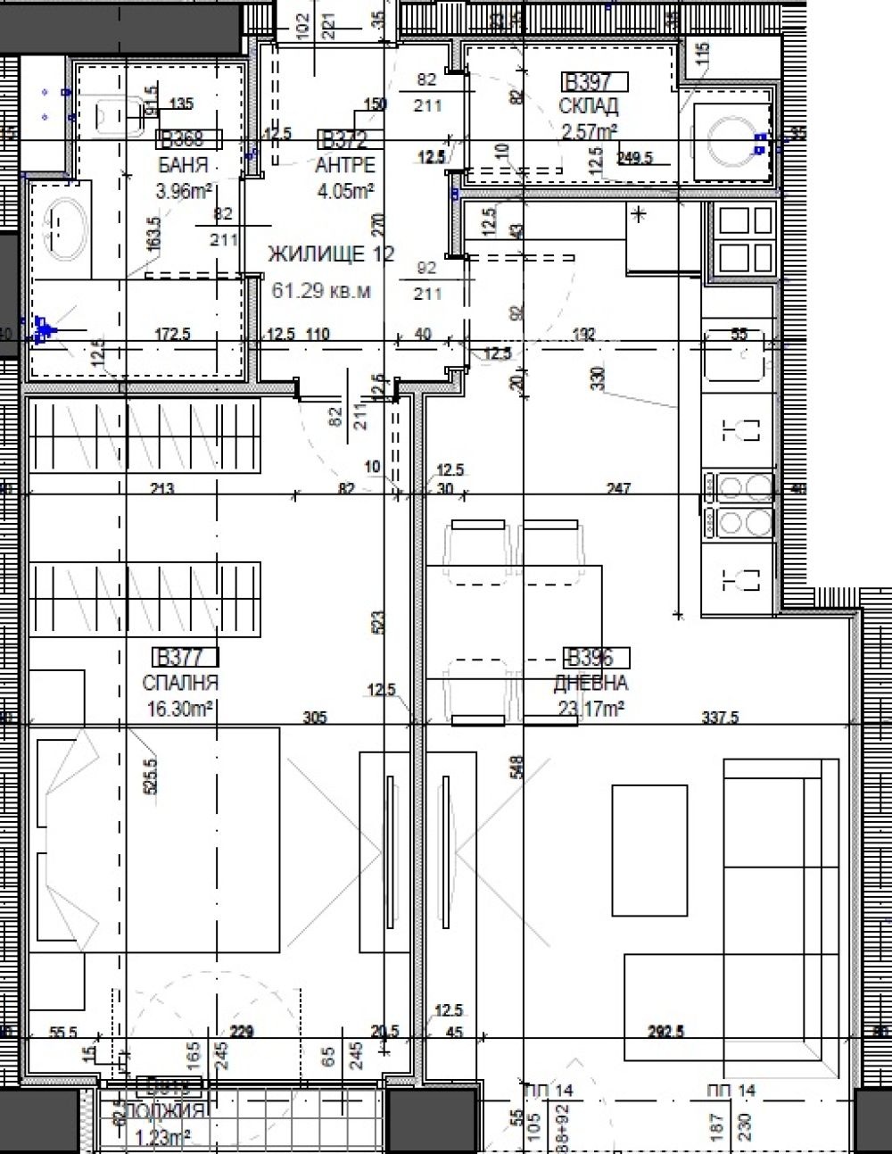 Продава 2-СТАЕН, гр. София, Център, снимка 4 - Апартаменти - 54122917