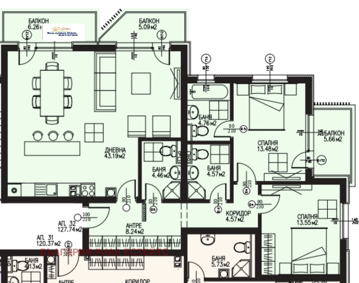 Продава 4-СТАЕН, гр. София, Драгалевци, снимка 15 - Апартаменти - 54143988