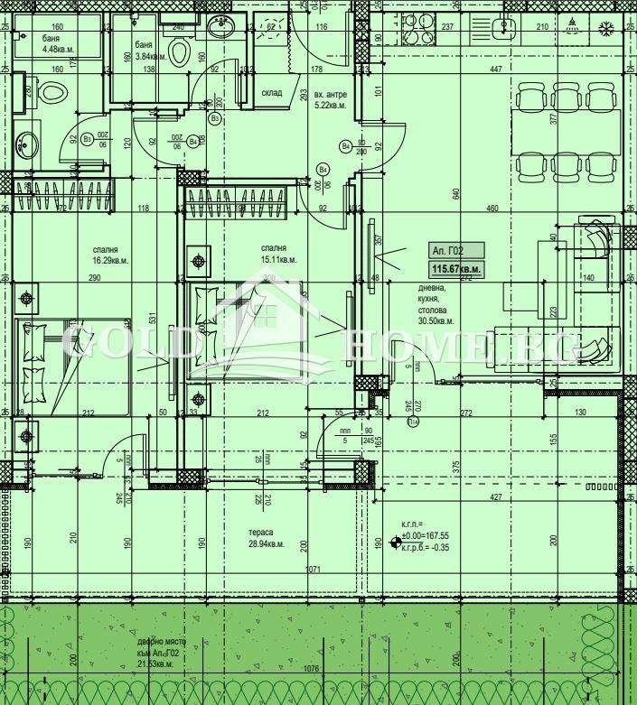 Продава 3-СТАЕН, гр. Пловдив, Христо Смирненски, снимка 4 - Апартаменти - 55351937