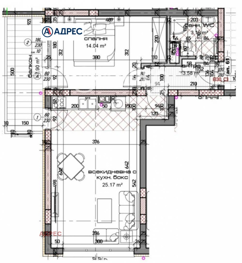 Продава 2-СТАЕН, гр. Варна, Младост 1, снимка 2 - Aпартаменти - 47692270