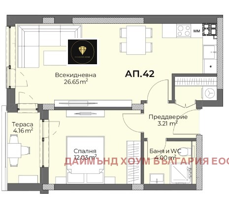 Продава 2-СТАЕН, гр. Пловдив, Христо Смирненски, снимка 3 - Aпартаменти - 48611505