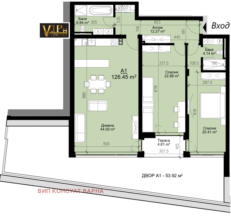 Продава  3-стаен град Варна , Бриз , 144 кв.м | 36150355 - изображение [2]