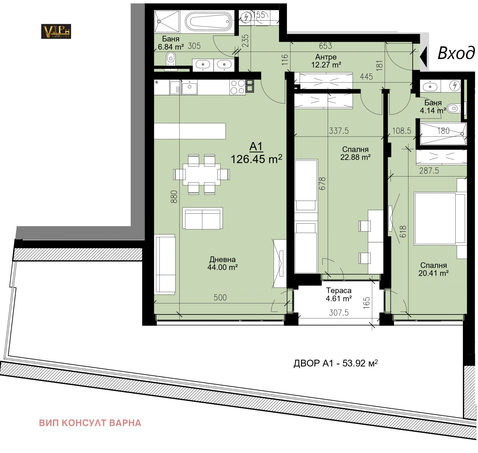 Продава 3-СТАЕН, гр. Варна, Бриз, снимка 2 - Апартаменти - 50077987