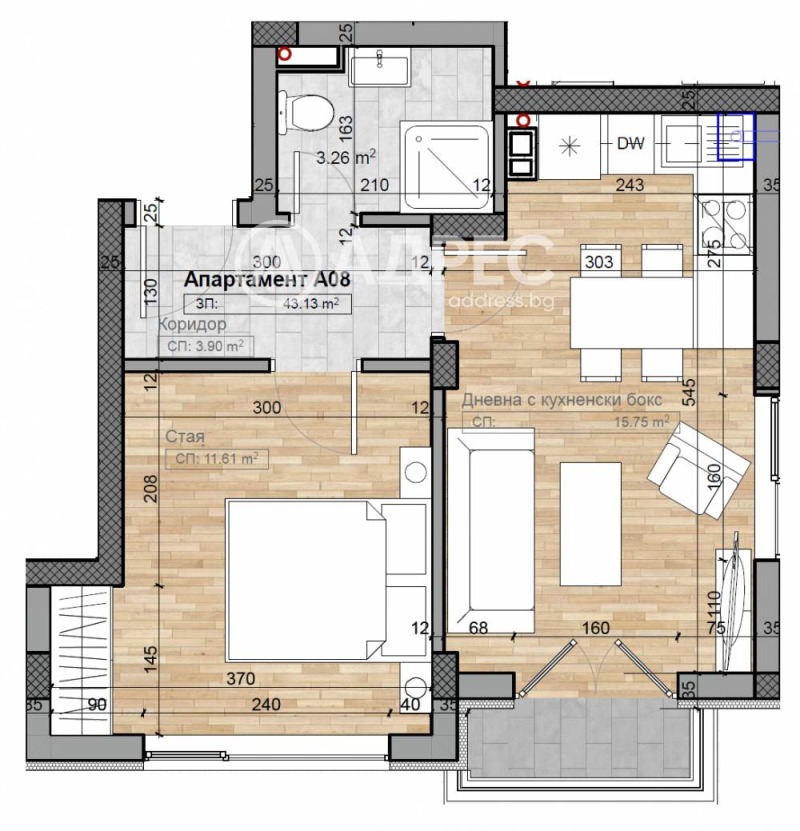 Продава 2-СТАЕН, гр. София, Манастирски ливади, снимка 3 - Апартаменти - 51362259