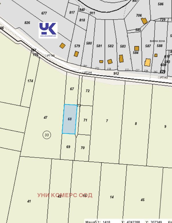 Продава ПАРЦЕЛ, с. Хераково, област София област, снимка 2 - Парцели - 51231916