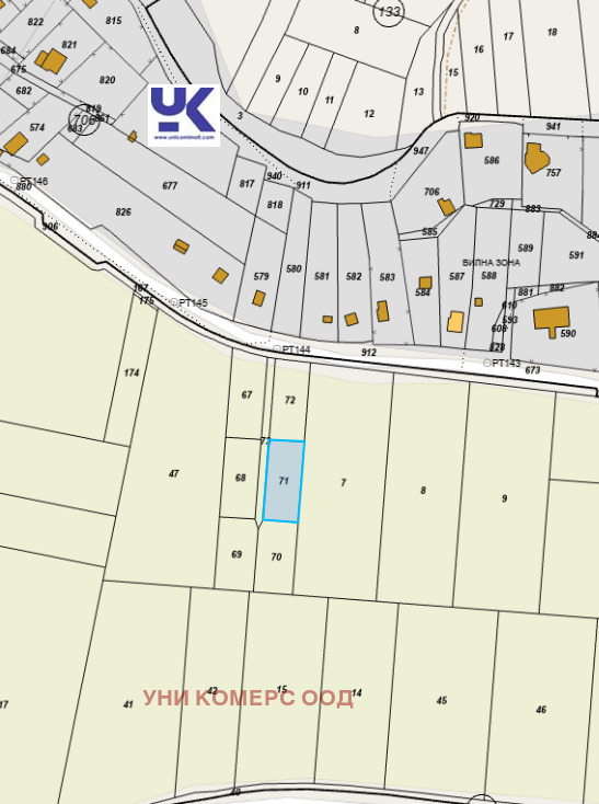 Продава ПАРЦЕЛ, с. Хераково, област София област, снимка 3 - Парцели - 51231916