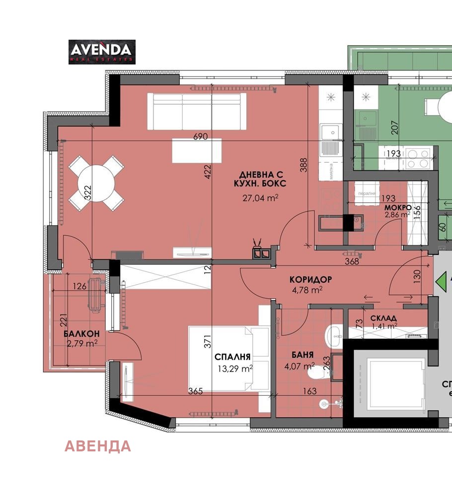 Продава 2-СТАЕН, гр. София, Младост 4, снимка 6 - Апартаменти - 54123396