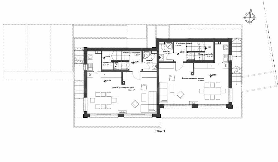 Продава КЪЩА, гр. Бургас, Ветрен, снимка 5 - Къщи - 56073525