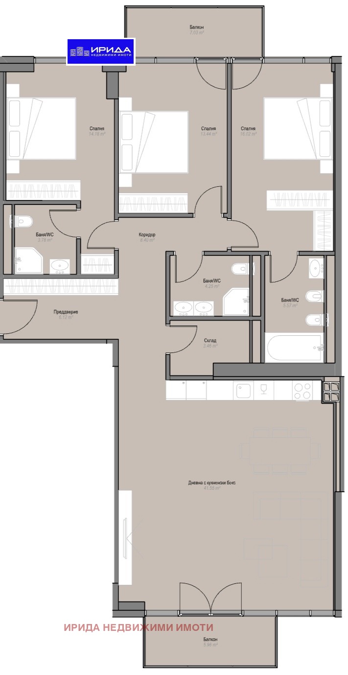 Продава  4-стаен град София , Оборище , 183 кв.м | 95650912 - изображение [4]