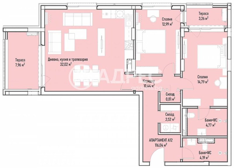 De vânzare  2 dormitoare Sofia , Mladost 4 , 144 mp | 73923718 - imagine [4]