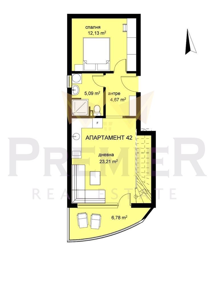 Продава МЕЗОНЕТ, с. Кранево, област Добрич, снимка 2 - Апартаменти - 52624361