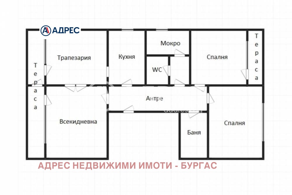 Продава 3-СТАЕН, гр. Бургас, Славейков, снимка 3 - Апартаменти - 53969196