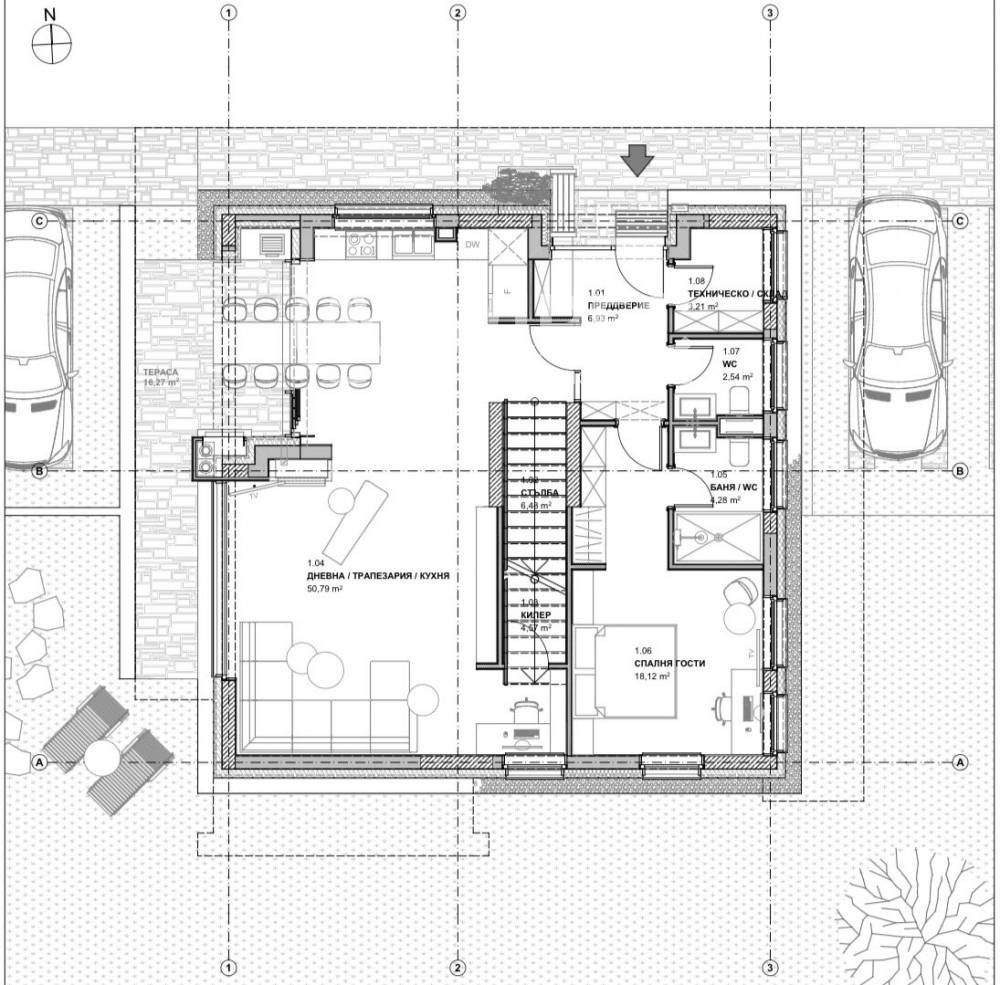 Продава КЪЩА, гр. София, м-т Камбаните, снимка 4 - Къщи - 55146901