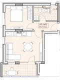 Продава 2-СТАЕН, област Бургас, гр. Свети Влас • 99900 € / 195387.42 лв. • 79443380 2