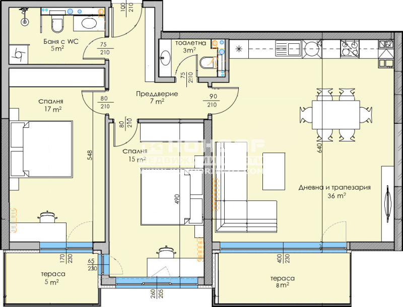 Продава  3-стаен град Пловдив , Кършияка , 128 кв.м | 85873825 - изображение [2]