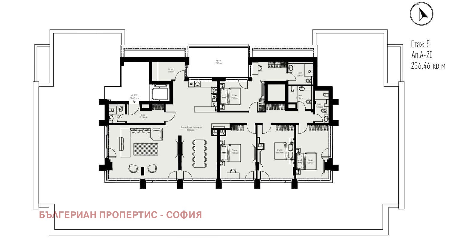 Продава МНОГОСТАЕН, гр. София, Манастирски ливади, снимка 2 - Апартаменти - 56119524