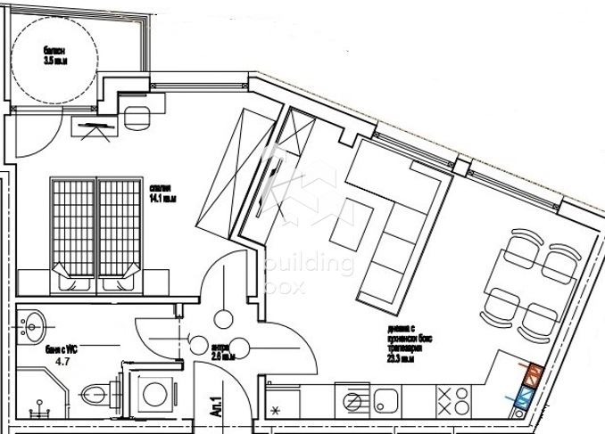 Продава 2-СТАЕН, гр. Варна, Аспарухово, снимка 2 - Aпартаменти - 49480887