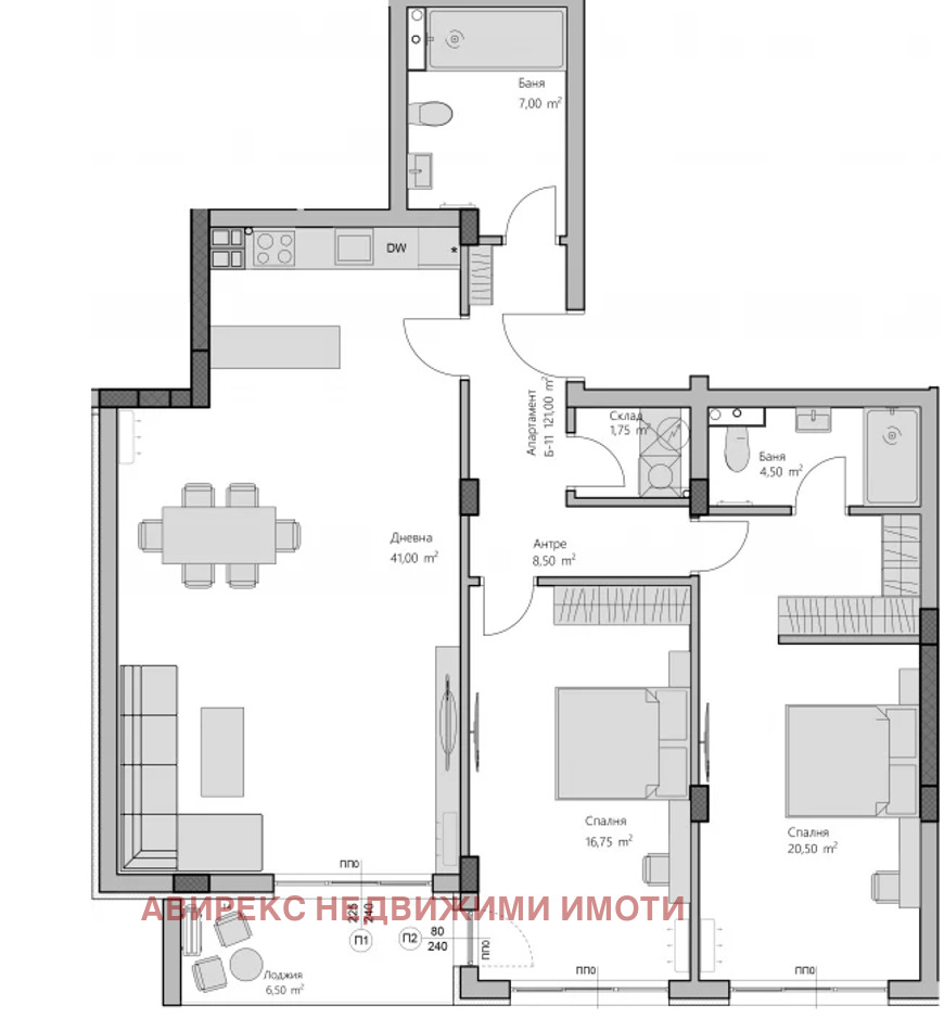 Продава 3-СТАЕН, гр. Пловдив, Христо Смирненски, снимка 2 - Апартаменти - 53313934