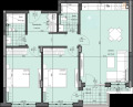 Продава 3-СТАЕН, град Пловдив, Гагарин • 117374 € / 229563.59 лв. • 77028531 8