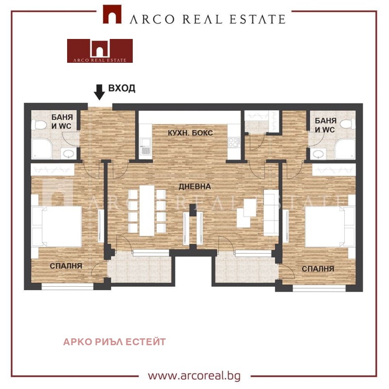 In vendita  2 camere da letto Sofia , Poligona , 120 mq | 21620362 - Immagine [5]