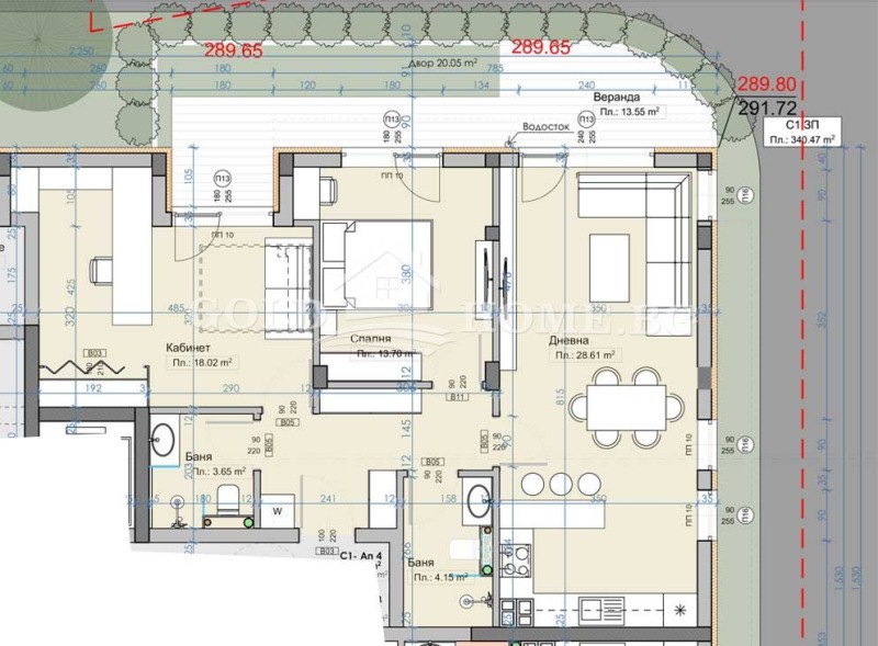 Eladó  2 hálószobás régió Plovdiv , Markovo , 99 négyzetméter | 91856630 - kép [2]