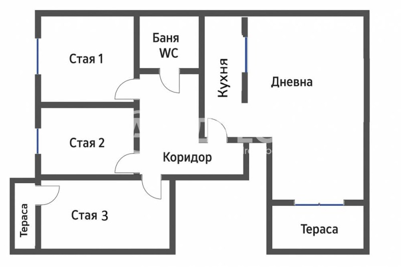 Продается  Этаж дома Бургас , Възраждане , 121 кв.м | 51494366 - изображение [2]